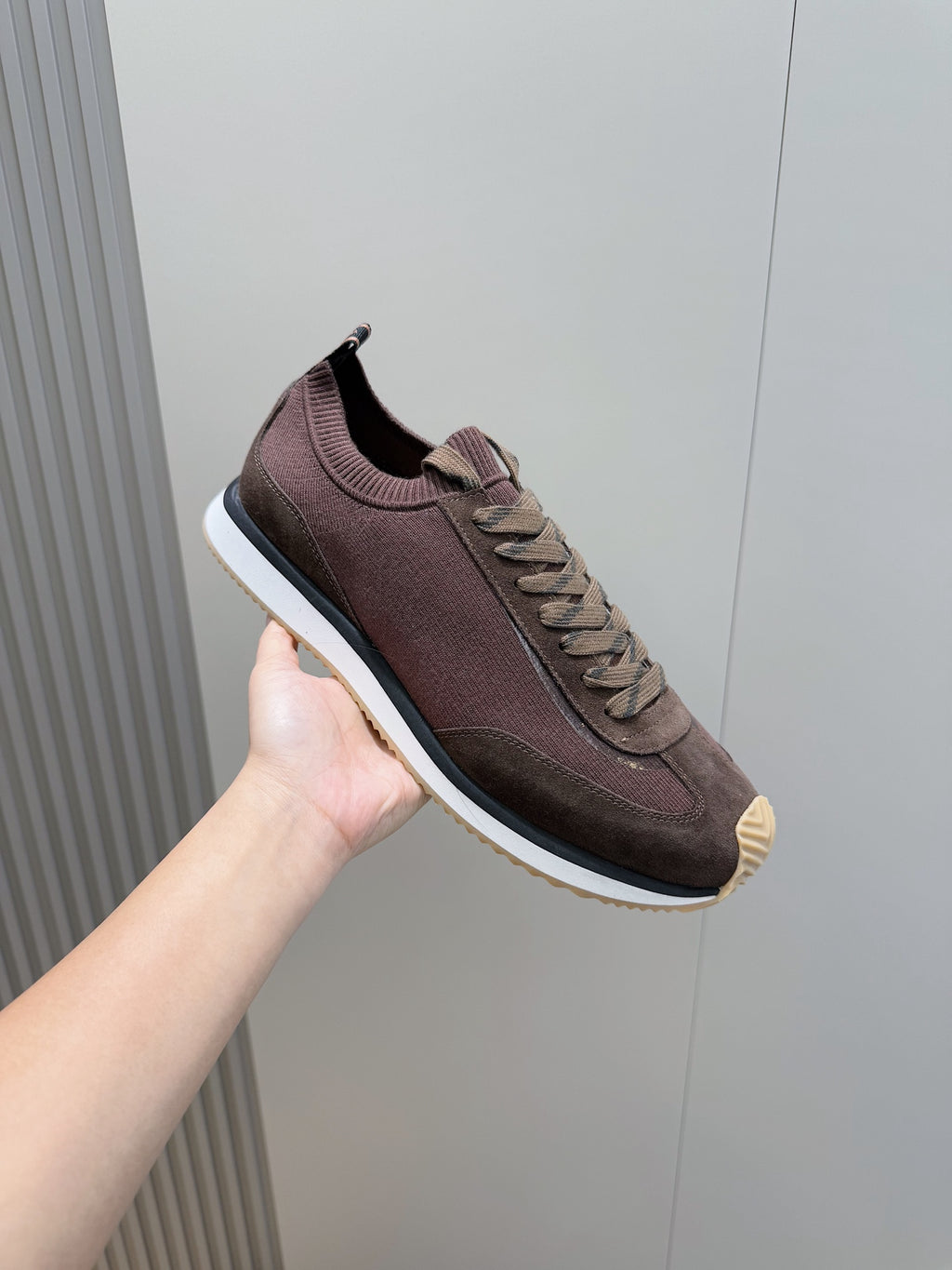 Dolce & Gabbana DG Cushion Mixed-Material Casual Sneakers