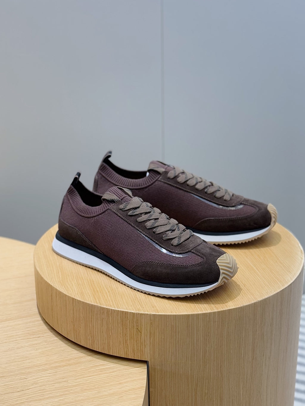 Dolce & Gabbana DG Cushion Mixed-Material Casual Sneakers
