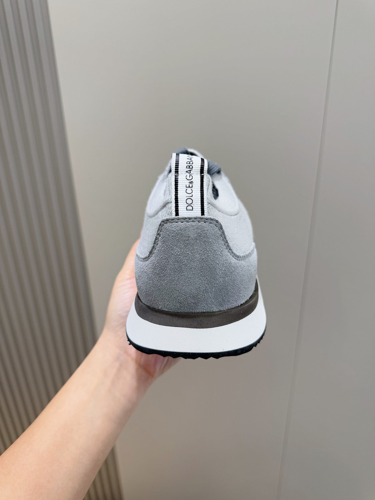 Dolce & Gabbana DG Cushion Mixed-Material Casual Sneakers