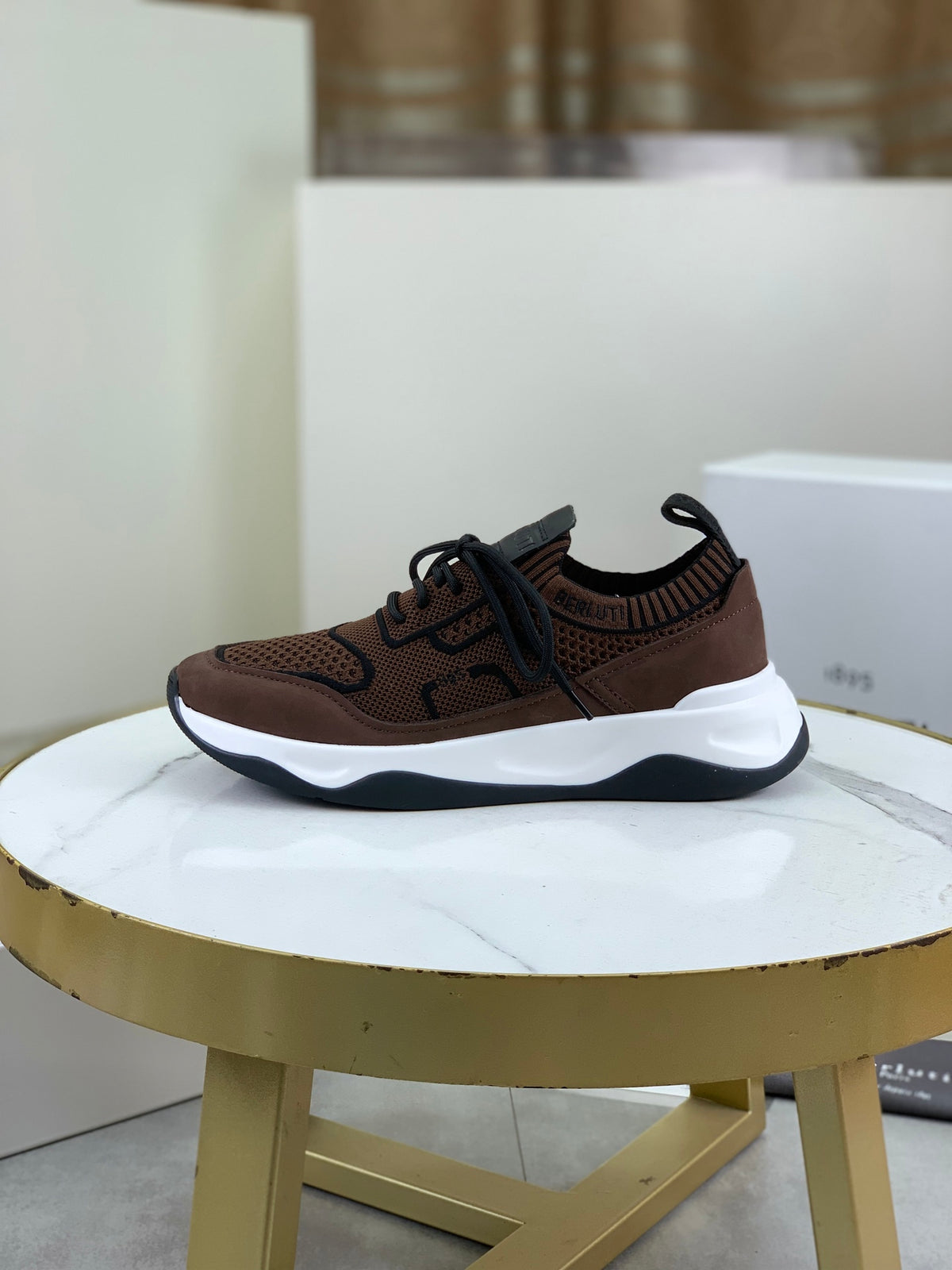 Berluti Men's Edge-Last Leather Casual Shoes