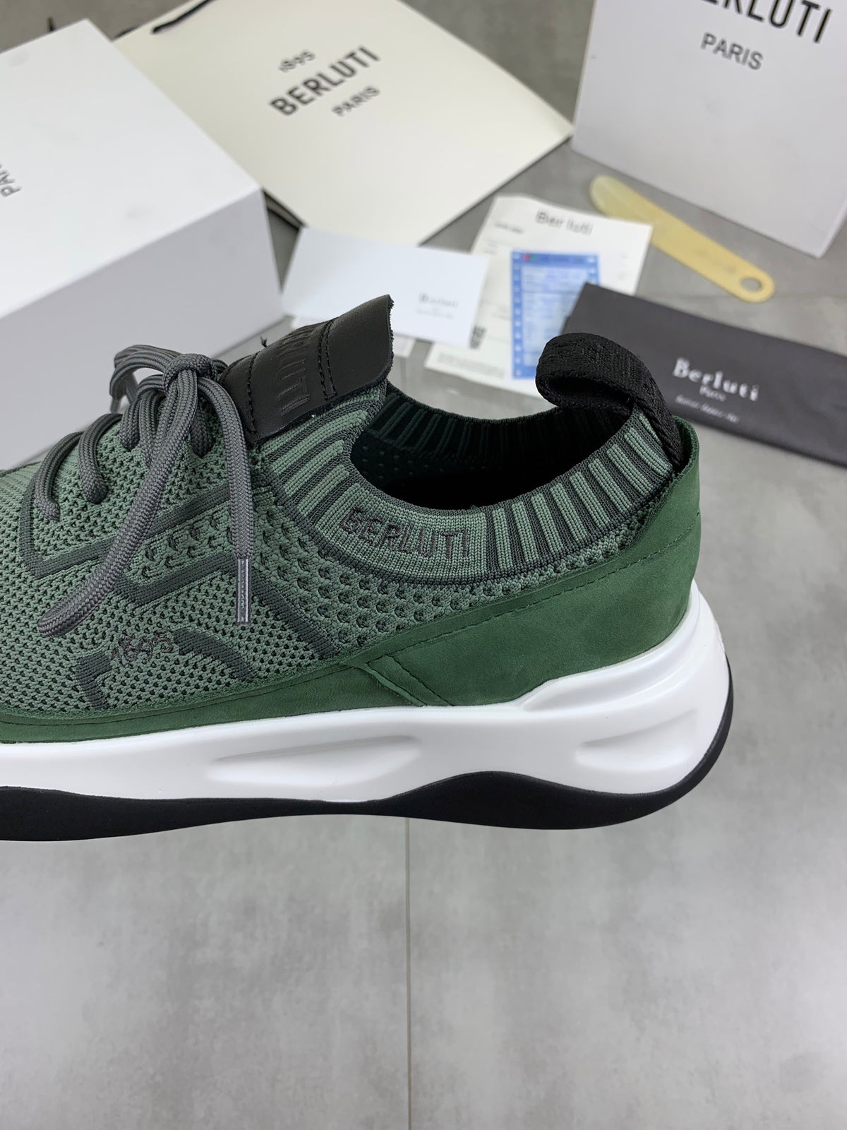Berluti Men's Edge-Last Leather Casual Shoes