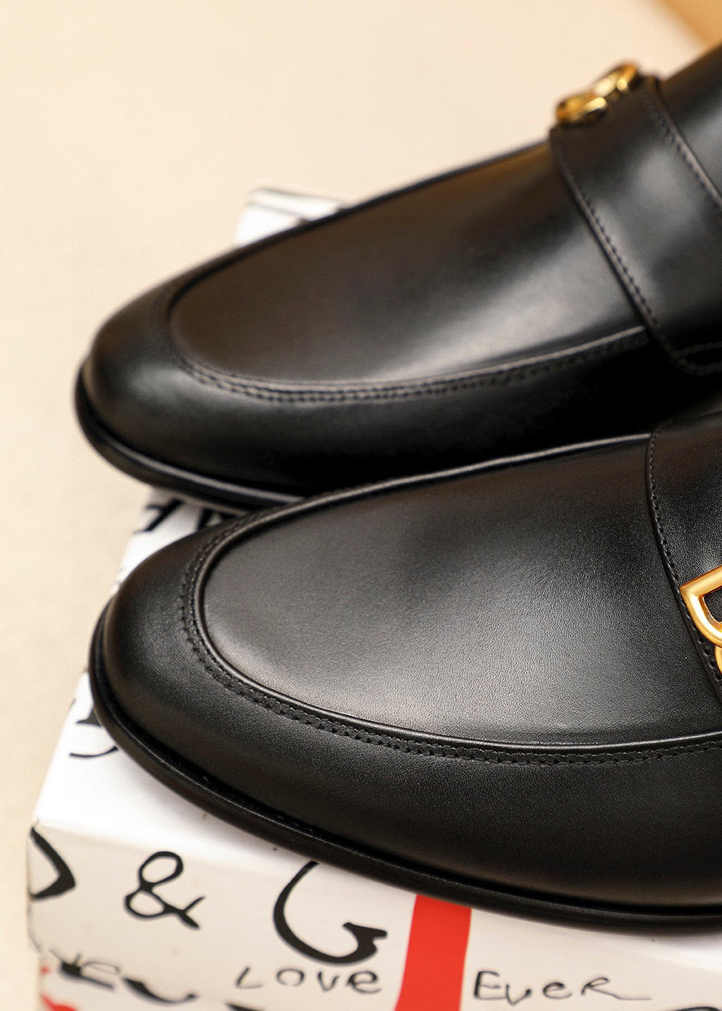 Dolce & Gabbana DG Men's Dress Shoes in Italian Patent Calfskin