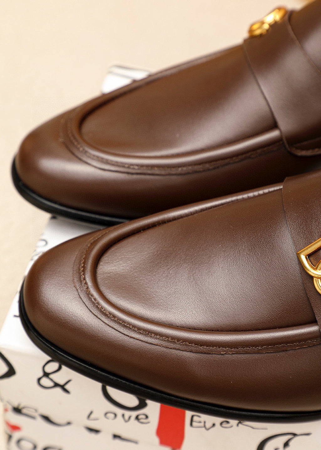 Dolce & Gabbana DG Men's Dress Shoes in Italian Patent Calfskin