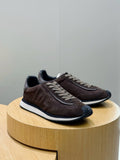 Dolce & Gabbana DG Cushion Mixed-Material Casual Sneakers