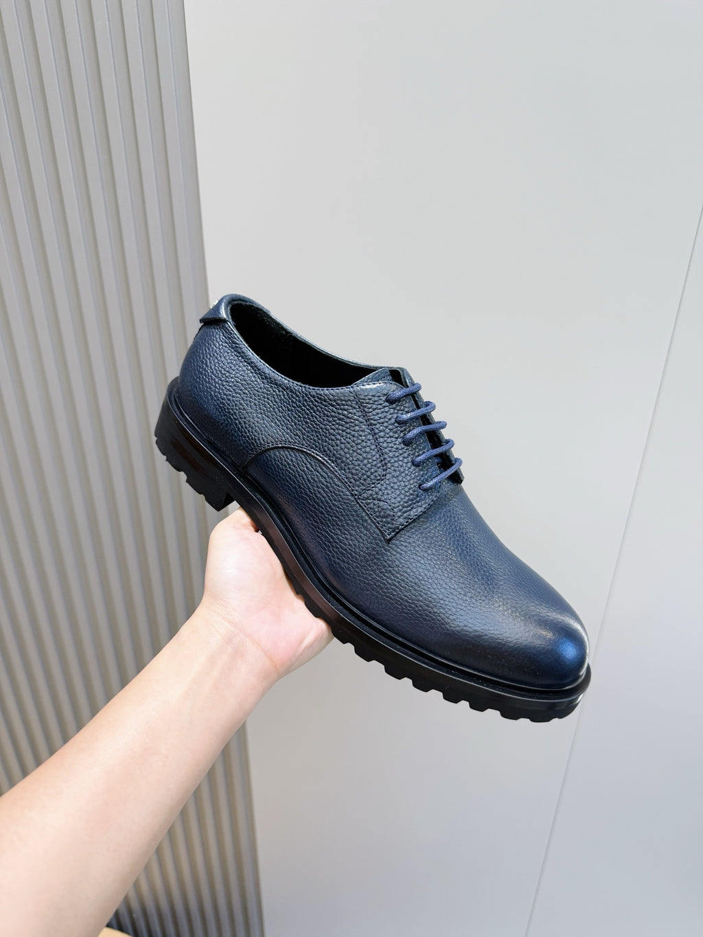Dolce & Gabbana DG Men's Calfskin Derby Shoes