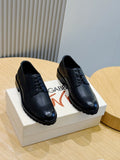 Dolce & Gabbana DG Men's Calfskin Derby Shoes
