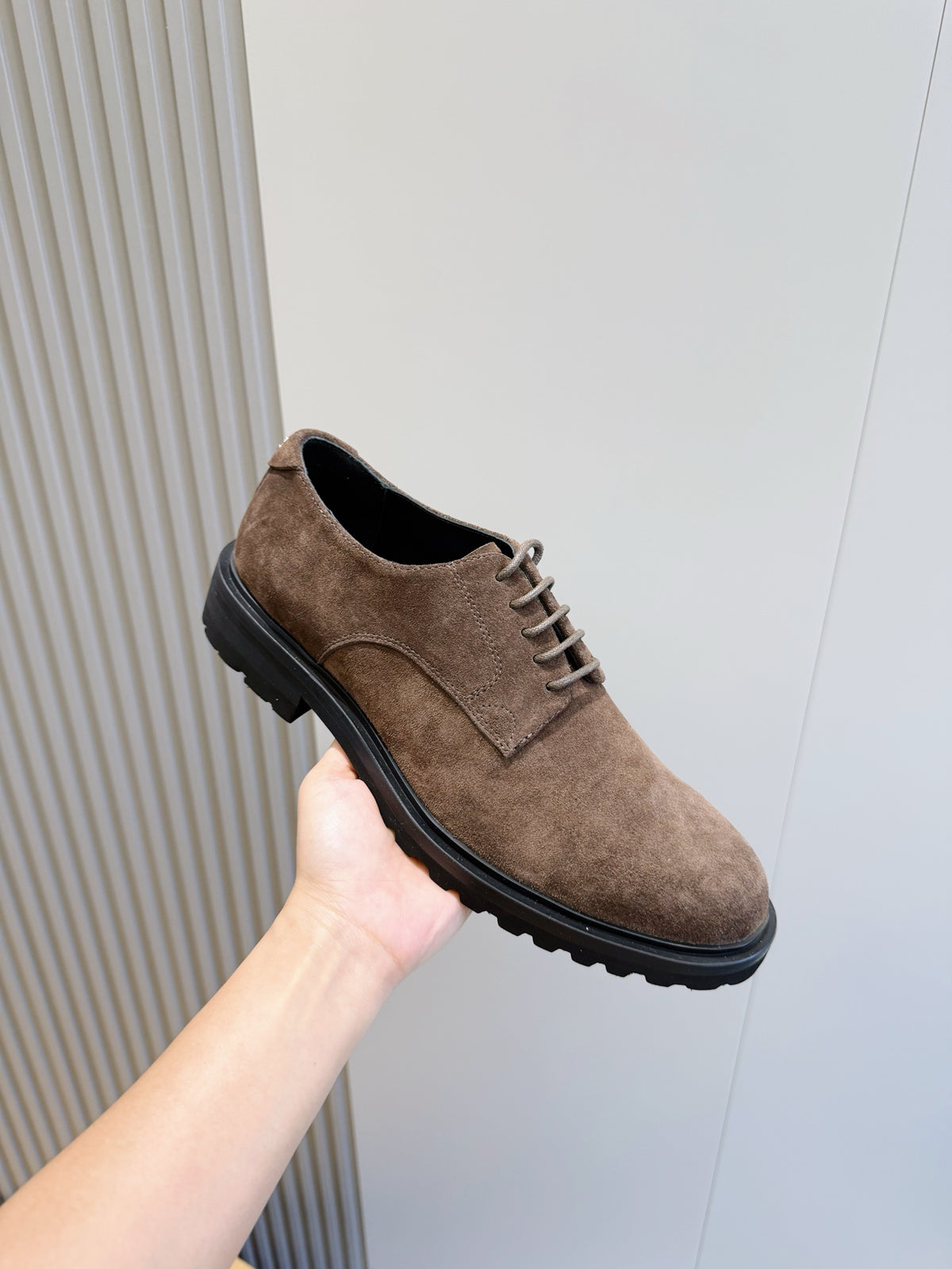 Dolce & Gabbana DG Men's Calfskin Derby Shoes