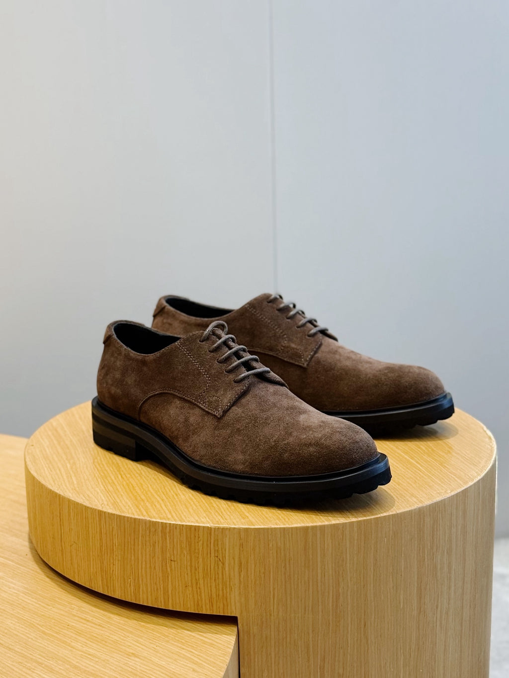 Dolce & Gabbana DG Men's Calfskin Derby Shoes