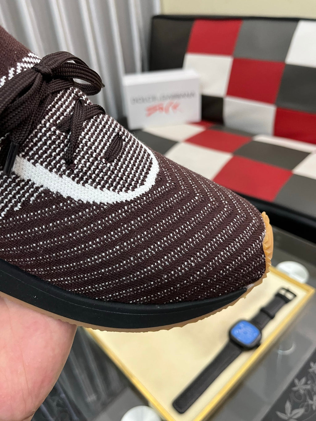 Dolce & Gabbana DG Men's Multi-Material Casual Sneakers