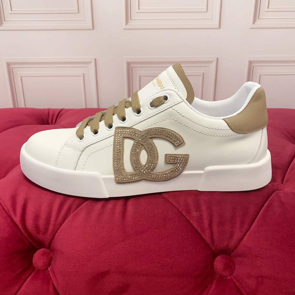 Dolce & Gabbana DG Men's Art-Finish Casual Sneakers