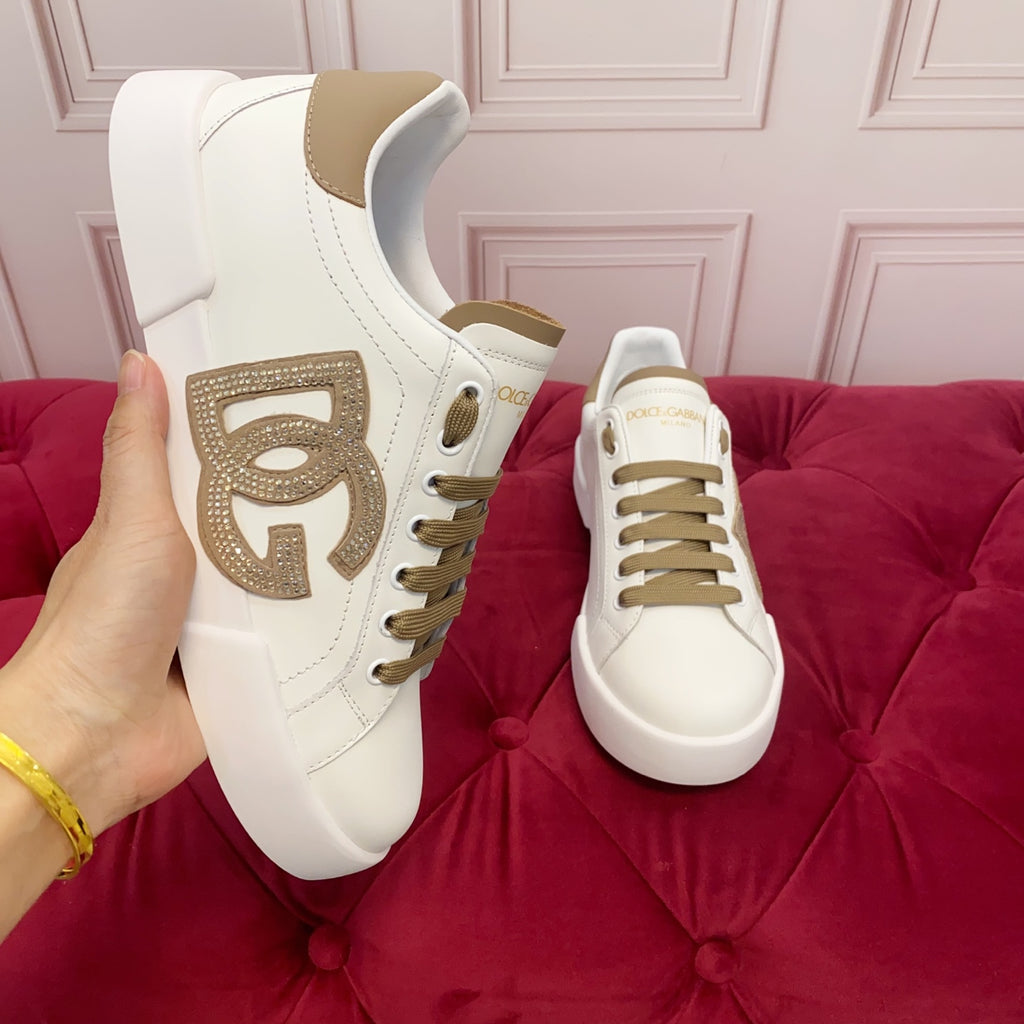 Dolce & Gabbana DG Men's Art-Finish Casual Sneakers