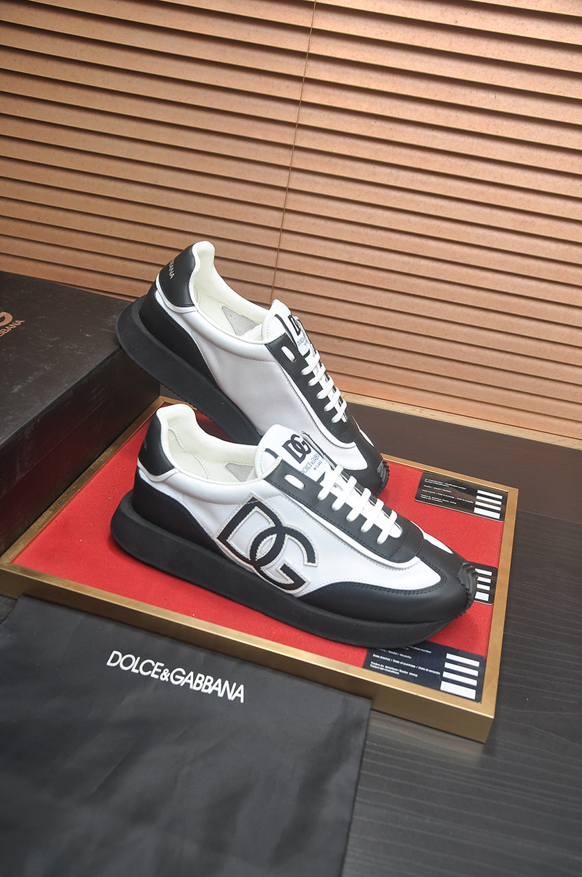 Dolce & Gabbana DG Low-Top Sneakers in Calfskin