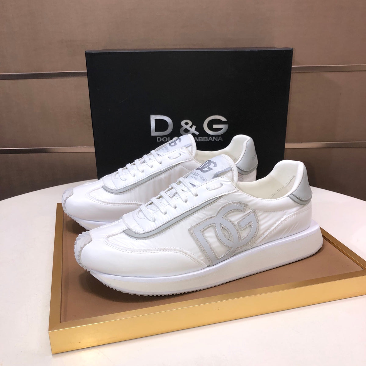 Dolce & Gabbana DG Low-Top Sneakers in Calfskin