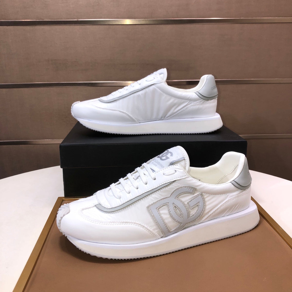 Dolce & Gabbana DG Low-Top Sneakers in Calfskin