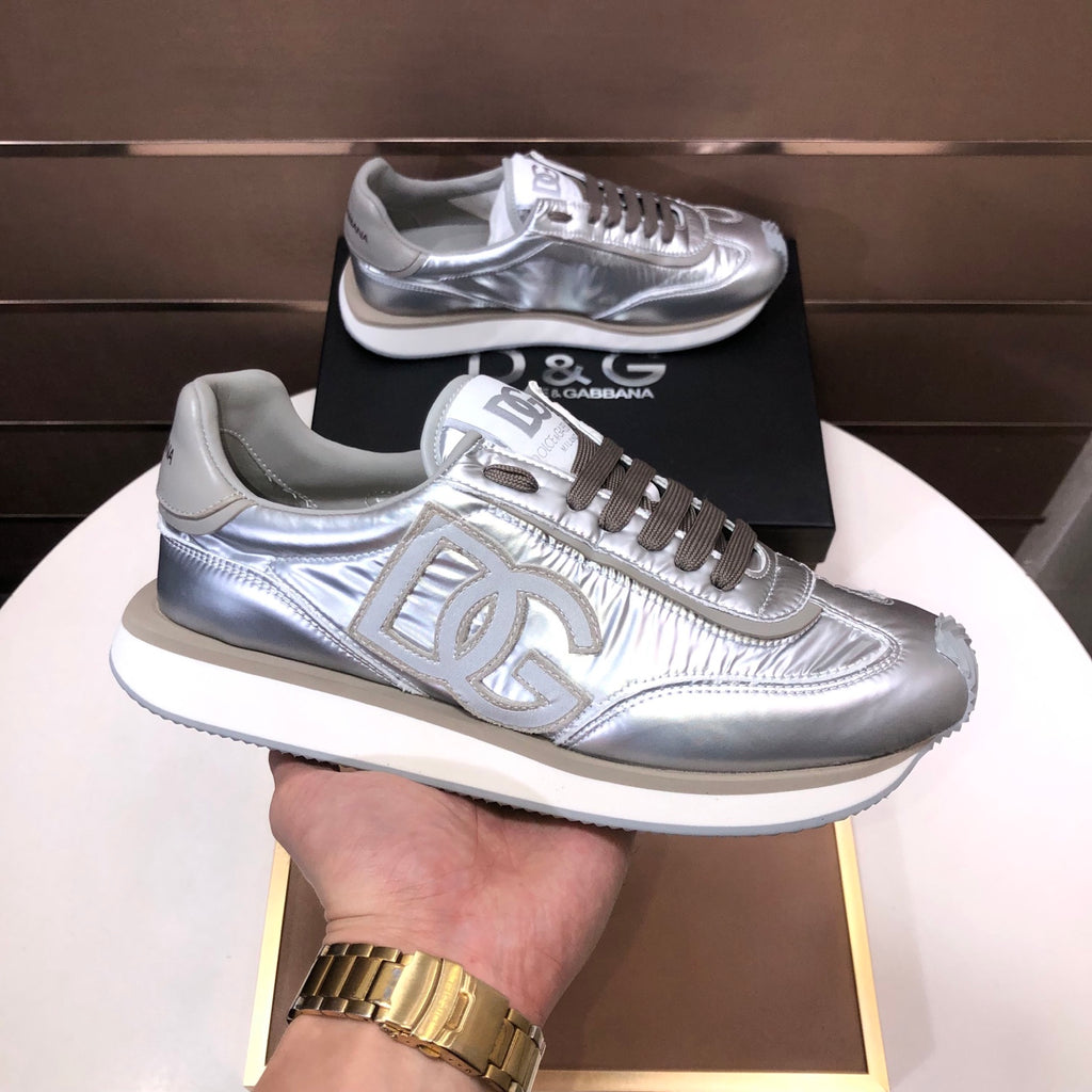Dolce & Gabbana DG Low-Top Sneakers in Calfskin