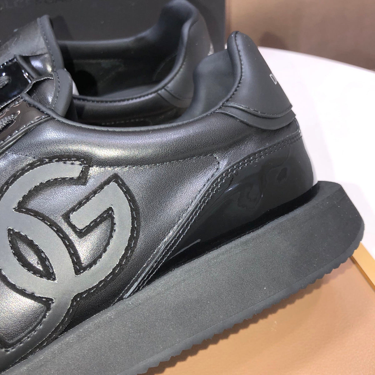 Dolce & Gabbana DG Low-Top Sneakers in Calfskin