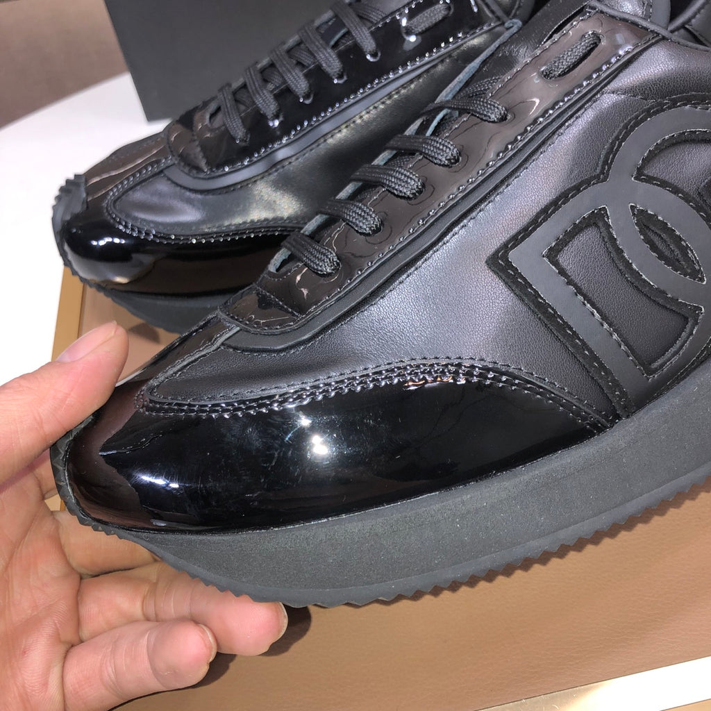Dolce & Gabbana DG Low-Top Sneakers in Calfskin