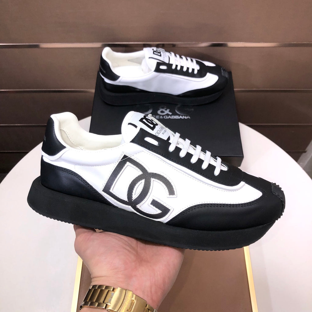 Dolce & Gabbana DG Low-Top Sneakers in Calfskin