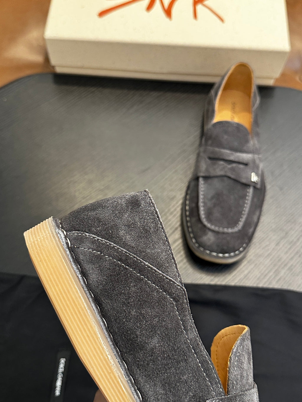 Dolce & Gabbana DG New Florio Suede Lace-Up Casual Shoes