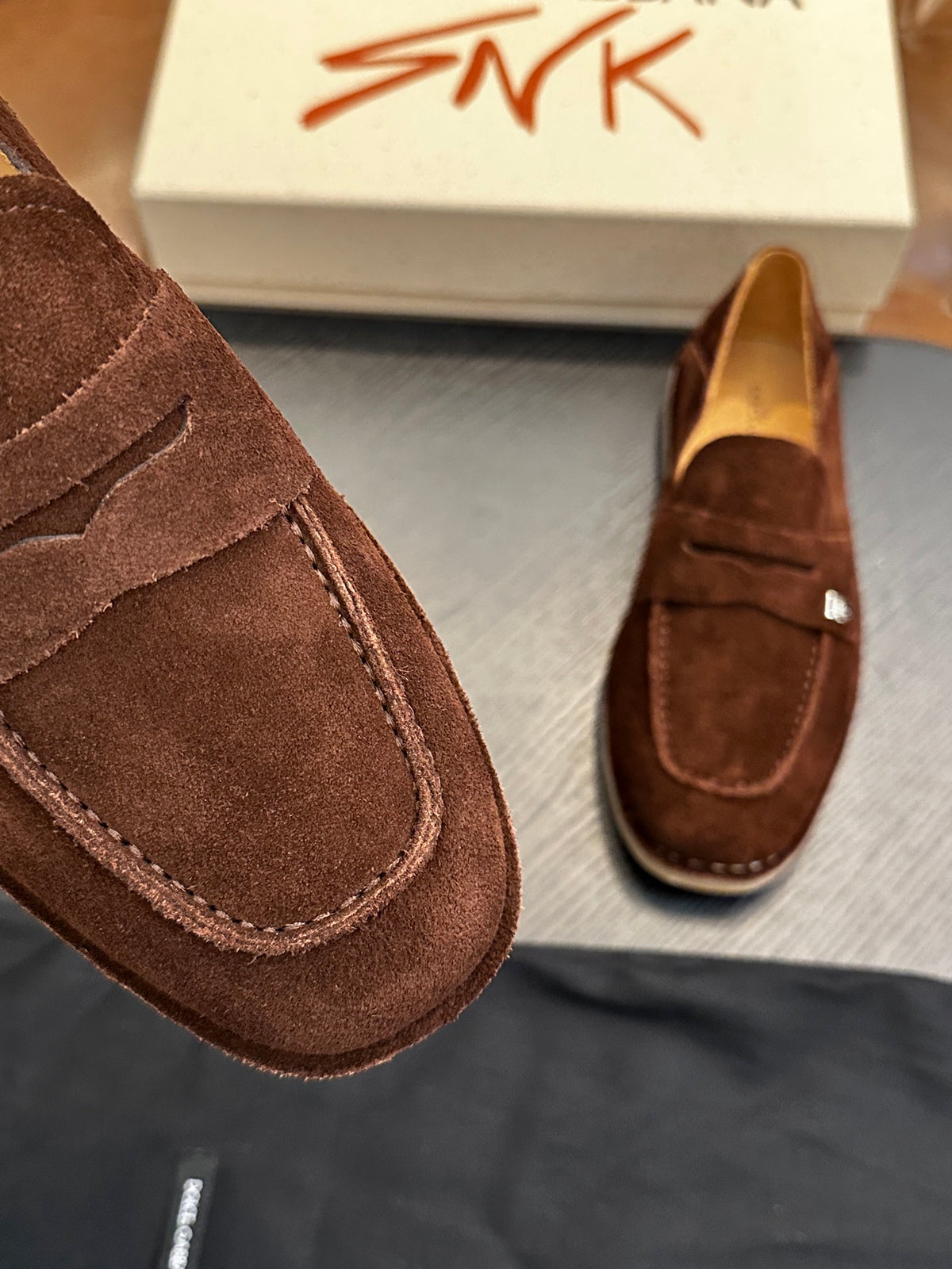 Dolce & Gabbana DG New Florio Suede Lace-Up Casual Shoes