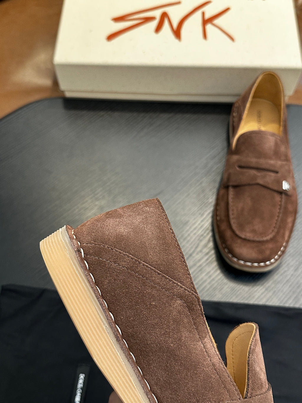 Dolce & Gabbana DG New Florio Suede Lace-Up Casual Shoes