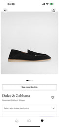Dolce & Gabbana DG New Florio Suede Lace-Up Casual Shoes