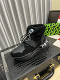 Dolce & Gabbana DG Silk Calfskin & Nubuck Casual Sneakers