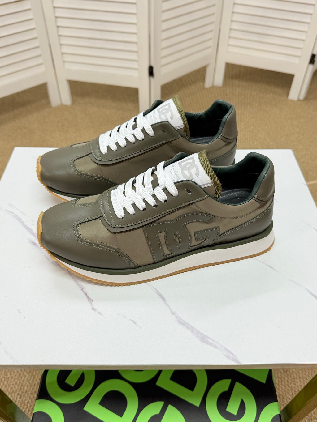 Dolce & Gabbana DG Couple's Athletic Casual Sneakers