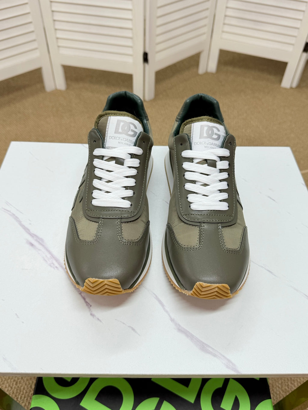 Dolce & Gabbana DG Couple's Athletic Casual Sneakers