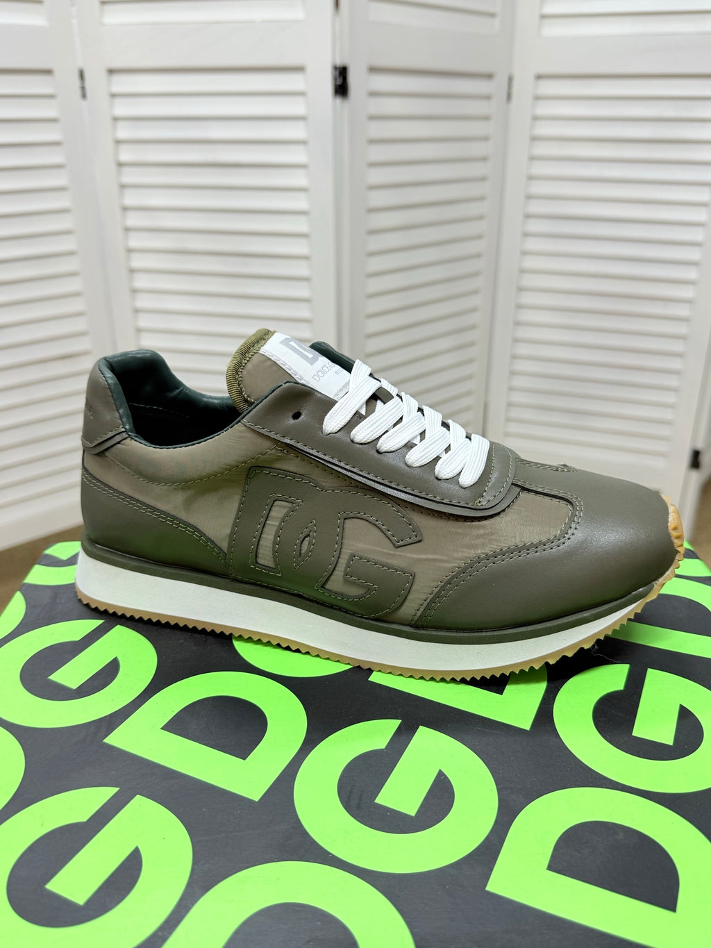Dolce & Gabbana DG Couple's Athletic Casual Sneakers