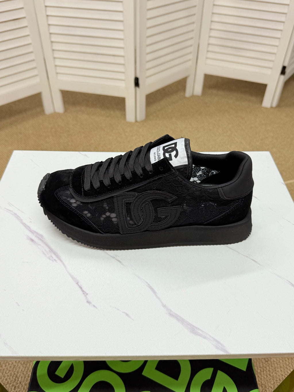 Dolce & Gabbana DG Couple's Athletic Casual Sneakers