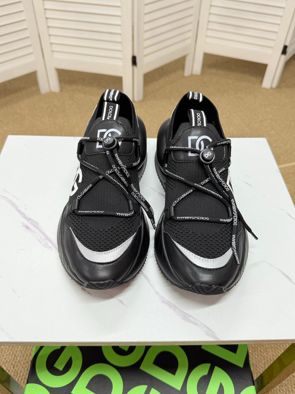 Dolce & Gabbana DG Couple's Athletic Casual Sneakers