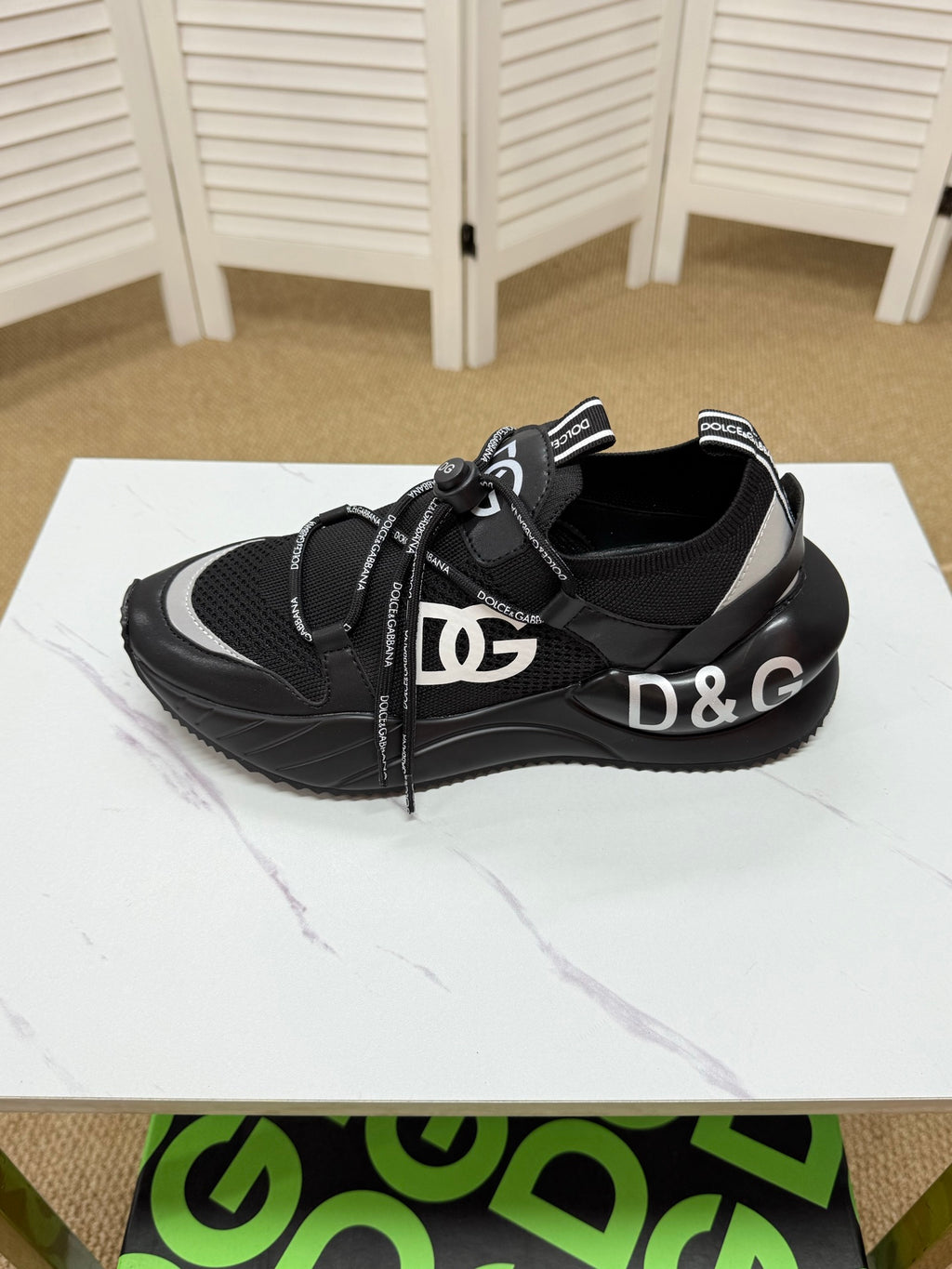 Dolce & Gabbana DG Couple's Athletic Casual Sneakers
