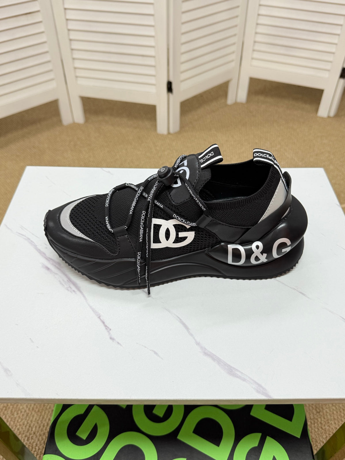 Dolce & Gabbana DG Couple's Athletic Casual Sneakers