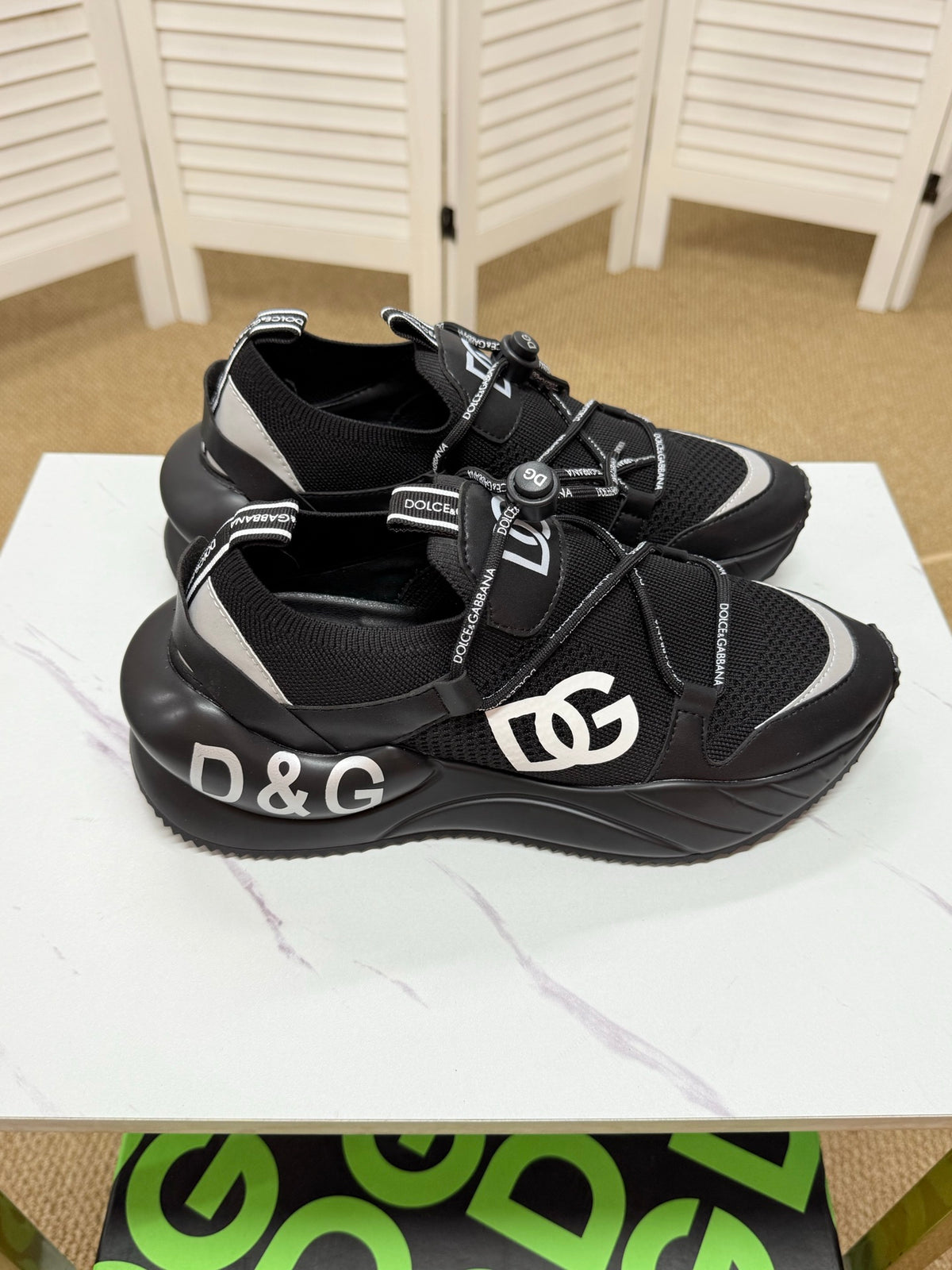 Dolce & Gabbana DG Couple's Athletic Casual Sneakers
