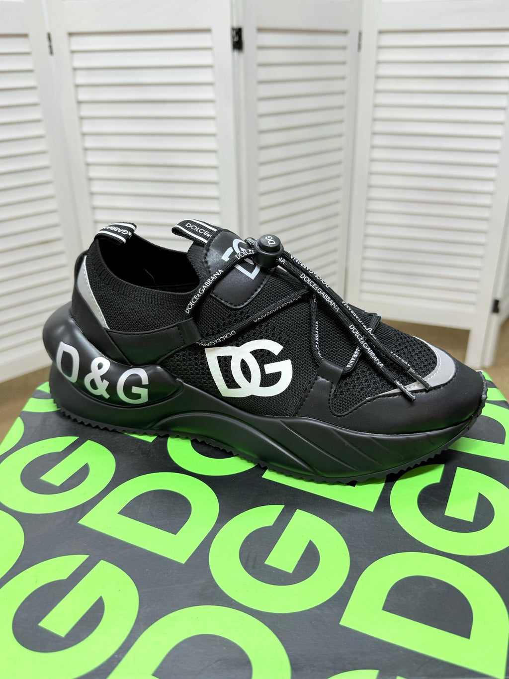 Dolce & Gabbana DG Couple's Athletic Casual Sneakers