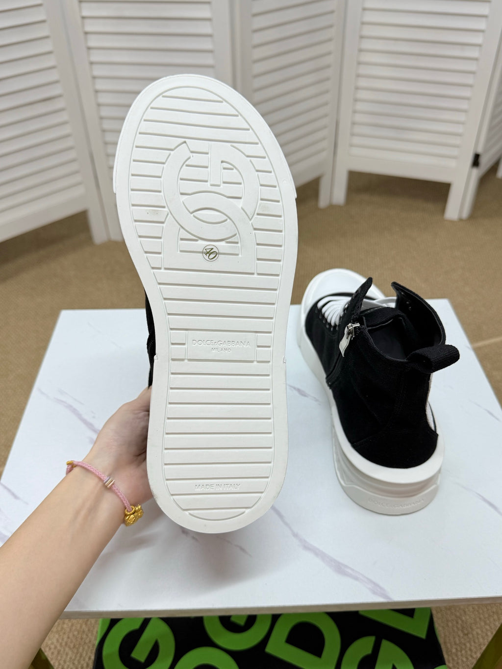Dolce & Gabbana DG Couple's Athletic Casual Sneakers