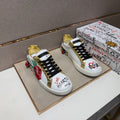 Dolce & Gabbana DG Couple's Multi-Material Casual Sneakers Multi-Color
