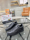 Dolce & Gabbana DG Heavy-Craft Calfskin Sneakers with 5D Accents