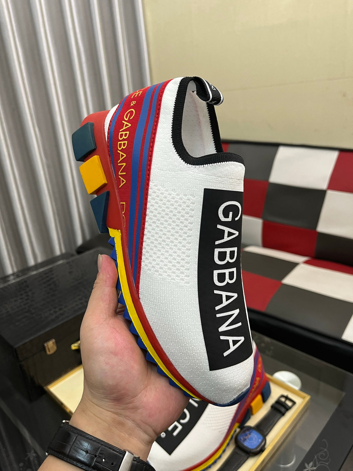 Dolce & Gabbana DG Men's Fashion Athletic Casual Sneakers