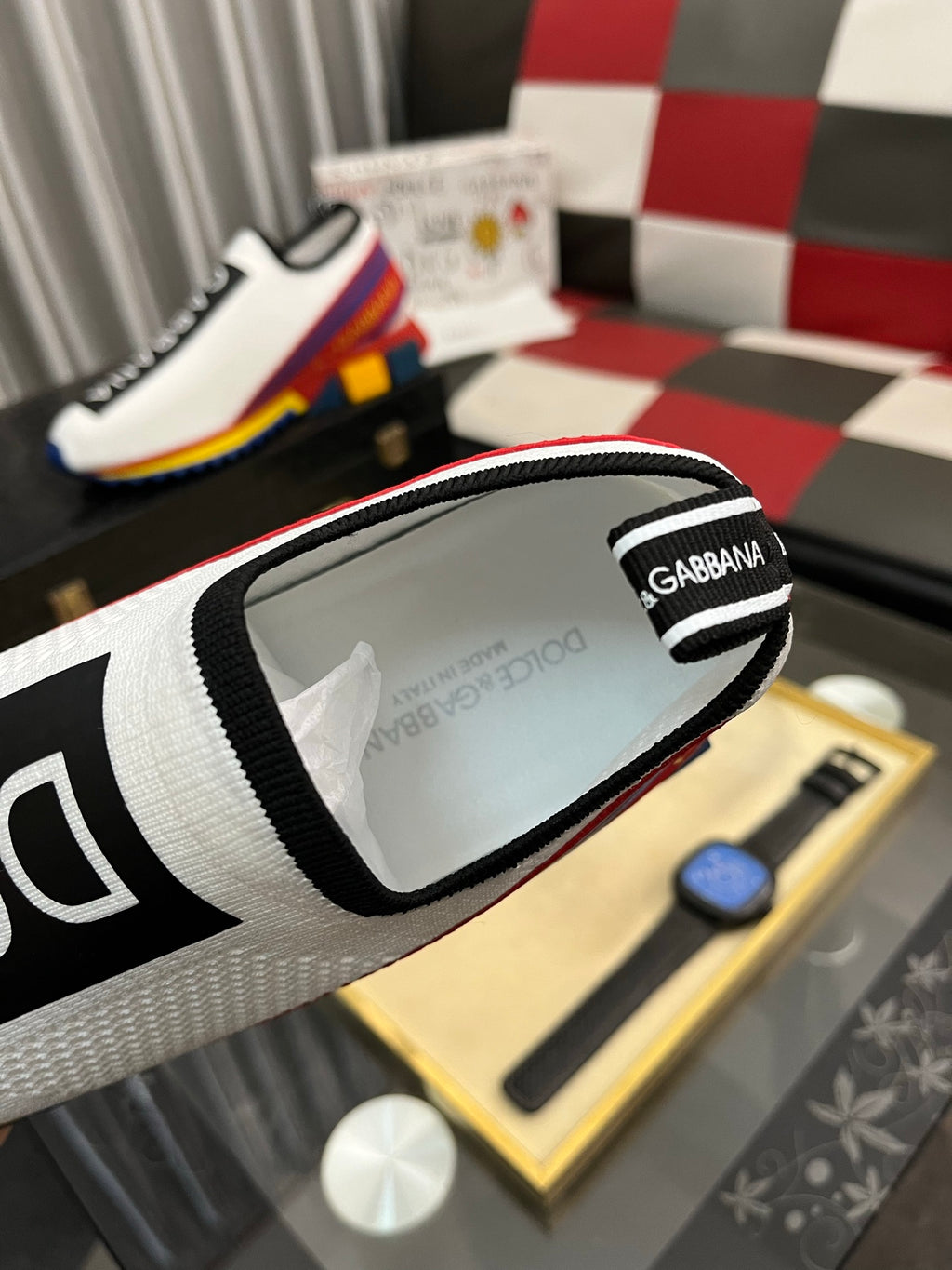 Dolce & Gabbana DG Men's Fashion Athletic Casual Sneakers
