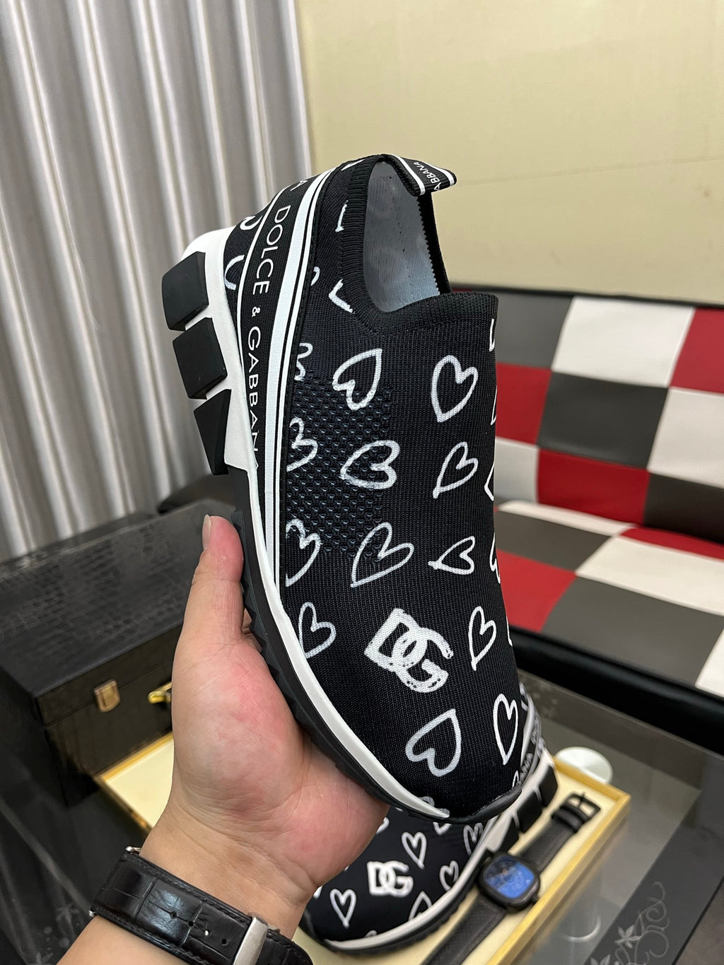 Dolce & Gabbana DG Men's Fashion Athletic Casual Sneakers