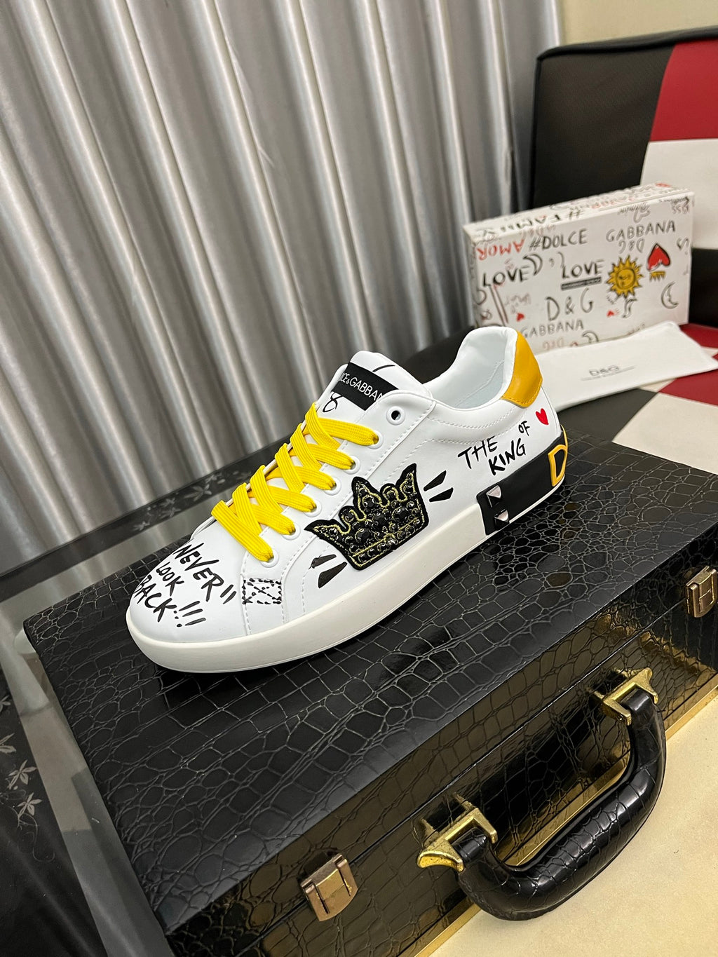 Dolce & Gabbana DG Men's Fashion Athletic Casual Sneakers