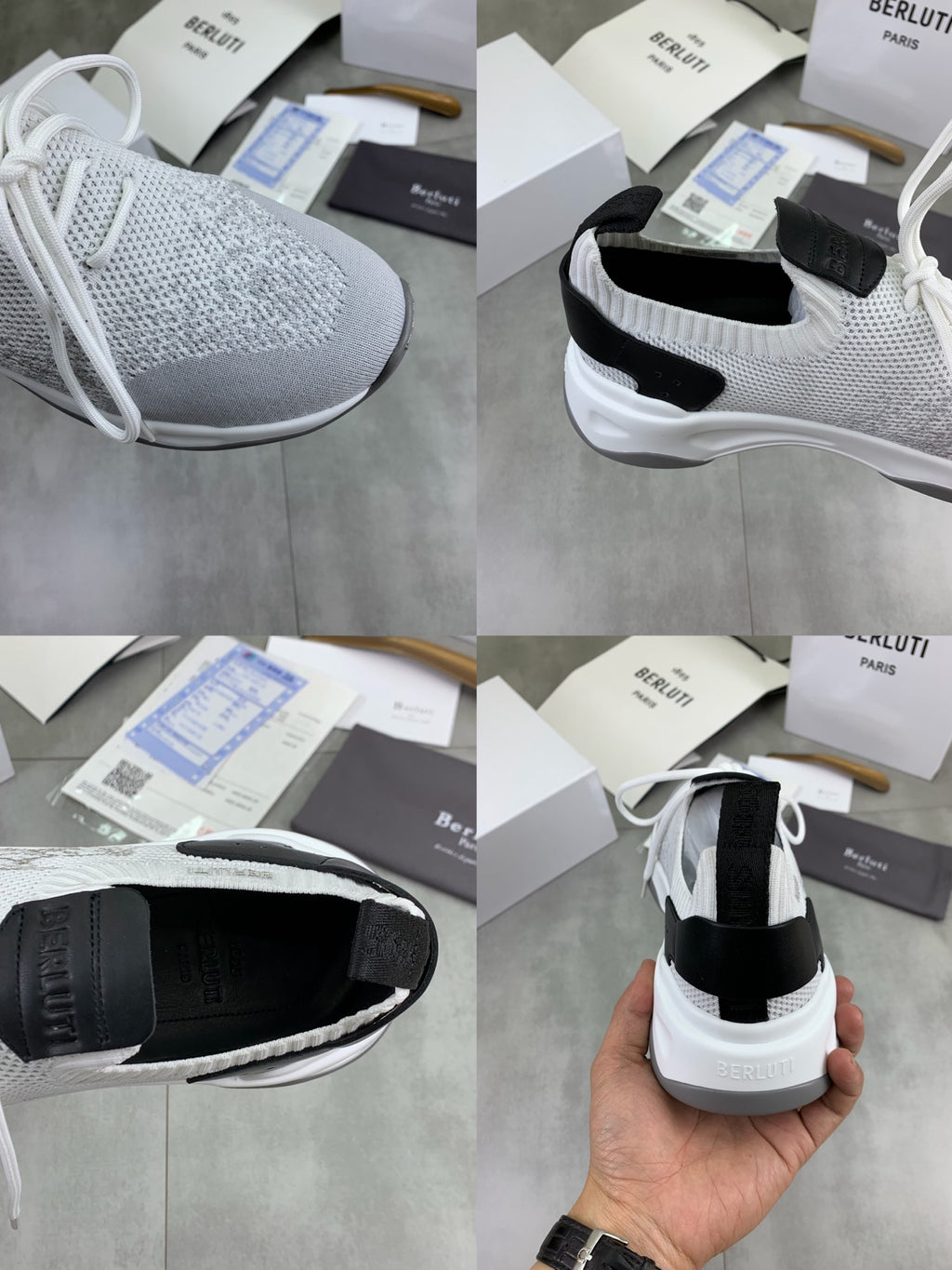 Berluti Men's Edge-Last Leather Casual Shoes
