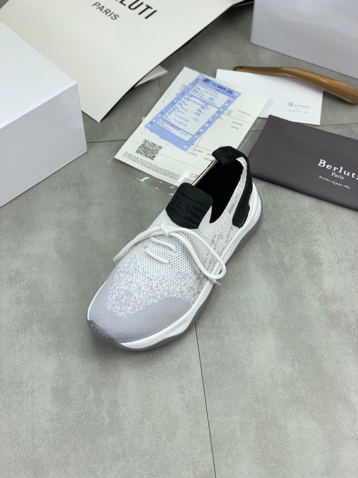 Berluti Men's Edge-Last Leather Casual Shoes