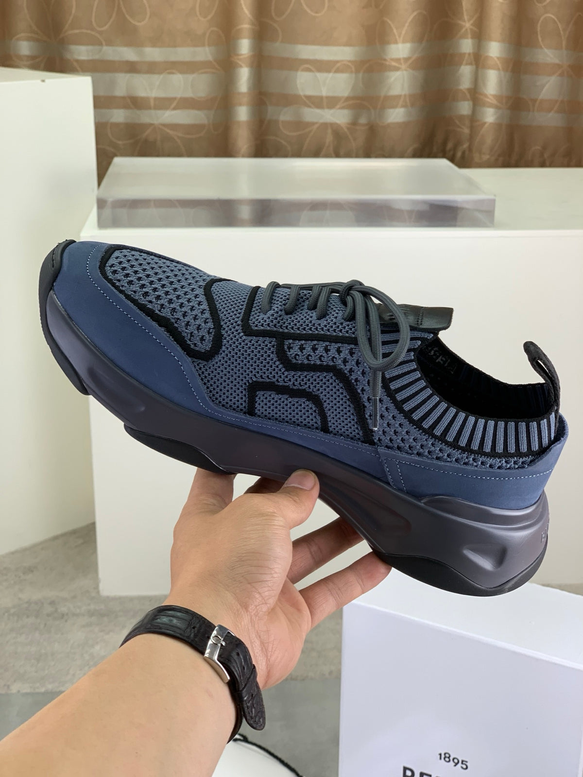Berluti Men's Edge-Last Leather Casual Shoes