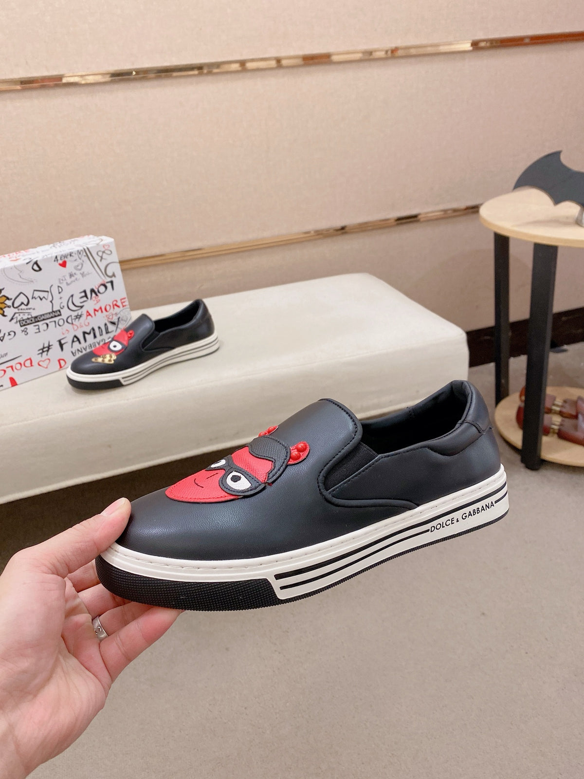 Dolce & Gabbana DG 'Little Monster' Casual Sneakers