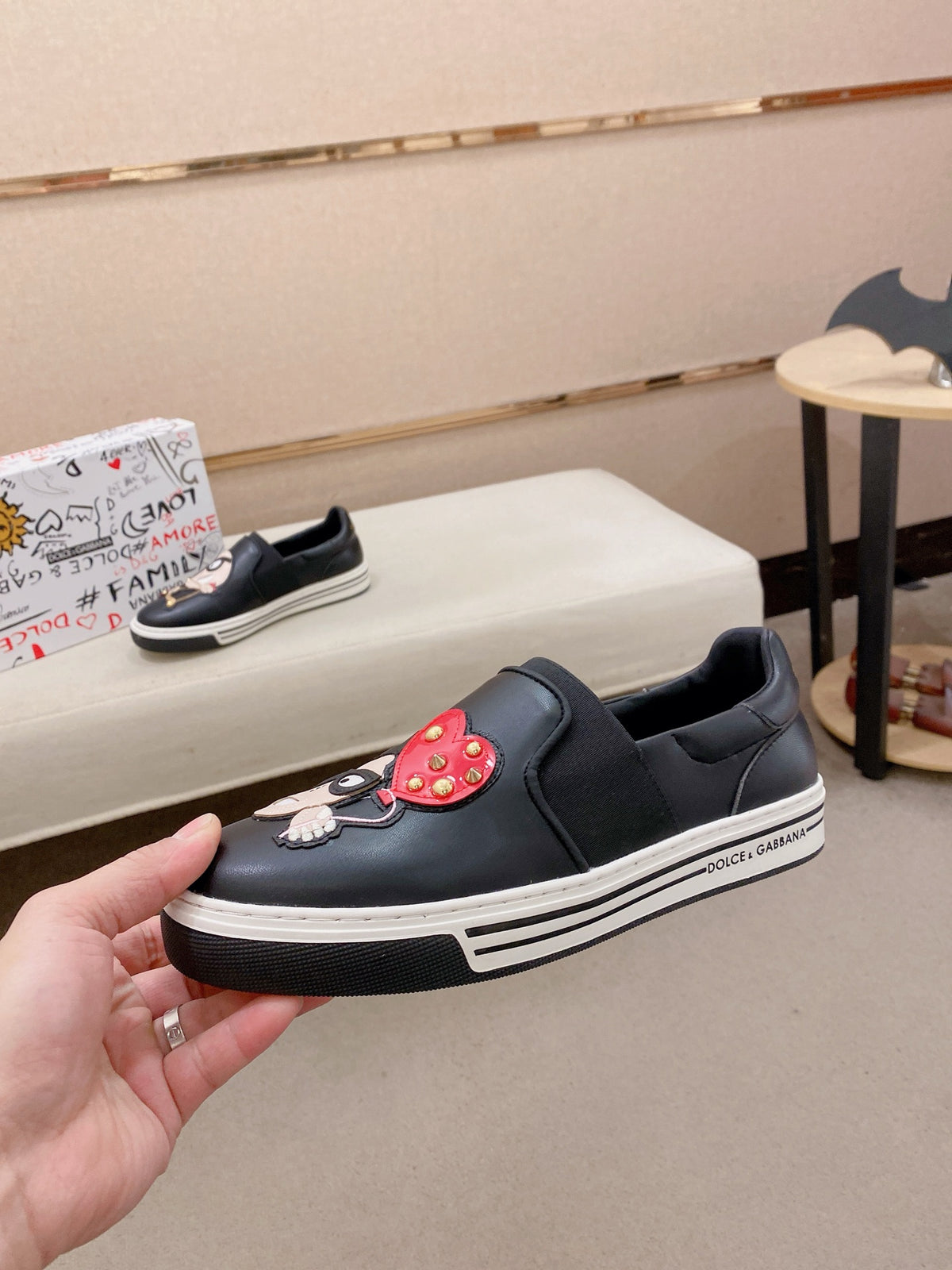Dolce & Gabbana DG 'Little Monster' Casual Sneakers
