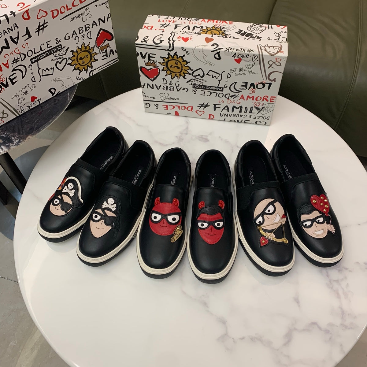 Dolce & Gabbana DG 'Little Monster' Casual Sneakers