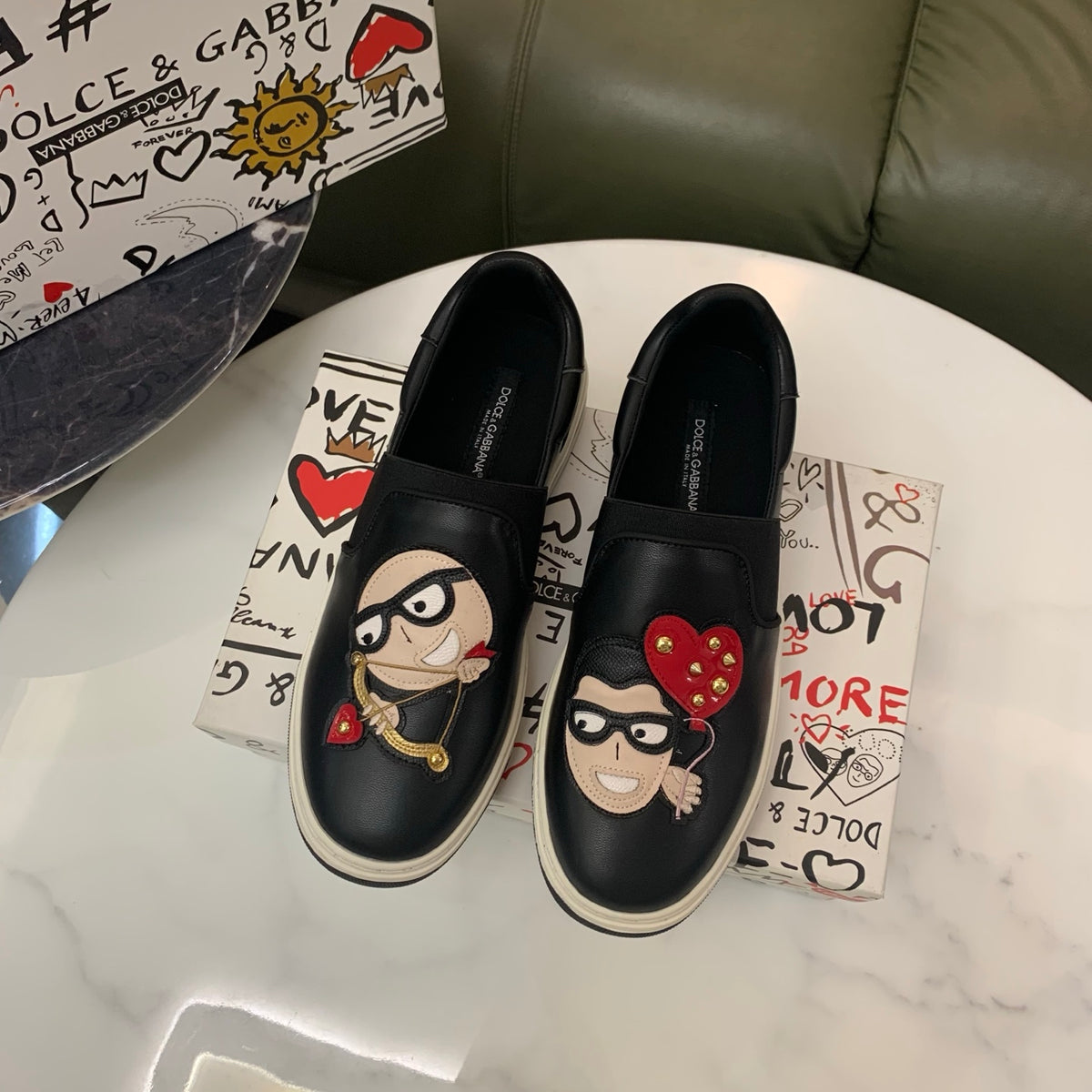 Dolce & Gabbana DG 'Little Monster' Casual Sneakers